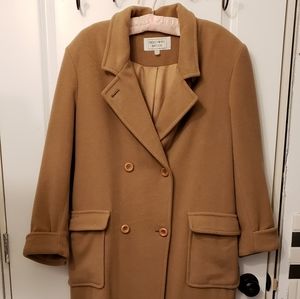 Vintage Beechers Brook wool blend full length coat